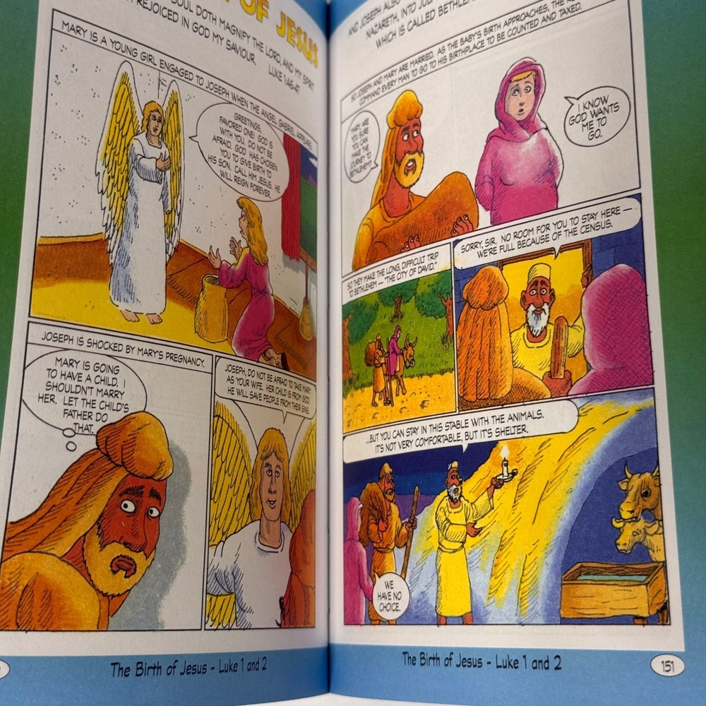 The Comic Book Bible Rob Suggs Barbour Books Kids Illustrated KJV * - Picture 6 of 7